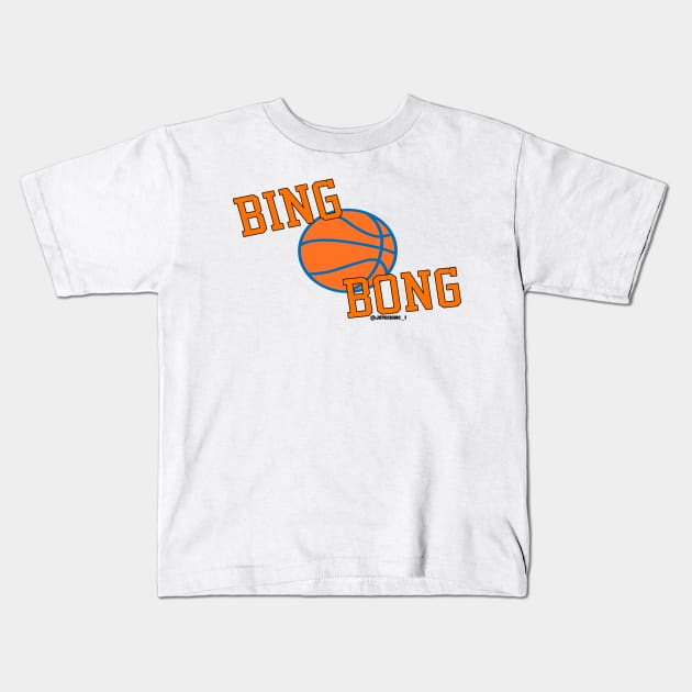 Bing Bong Kids T-Shirt by JR Designs